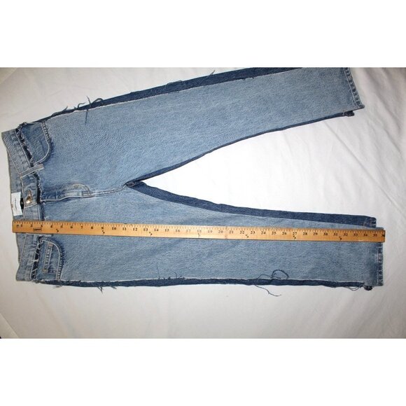 Current Elliott Somera Color Block Denims women's Straight capri jeans Size 27 - Picture 7 of 9